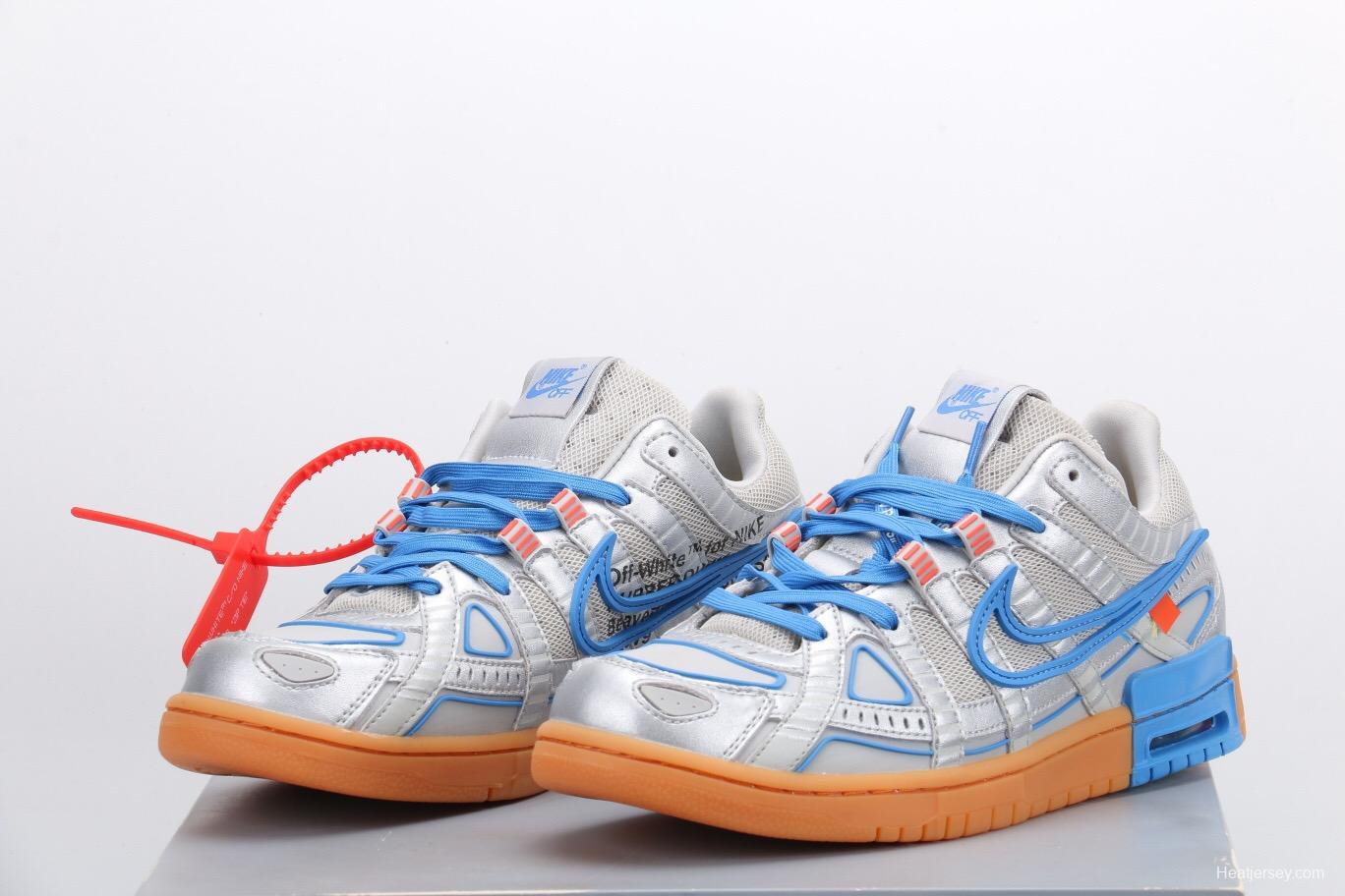 Off-White x Nike Air Rubber Dunk University Blue