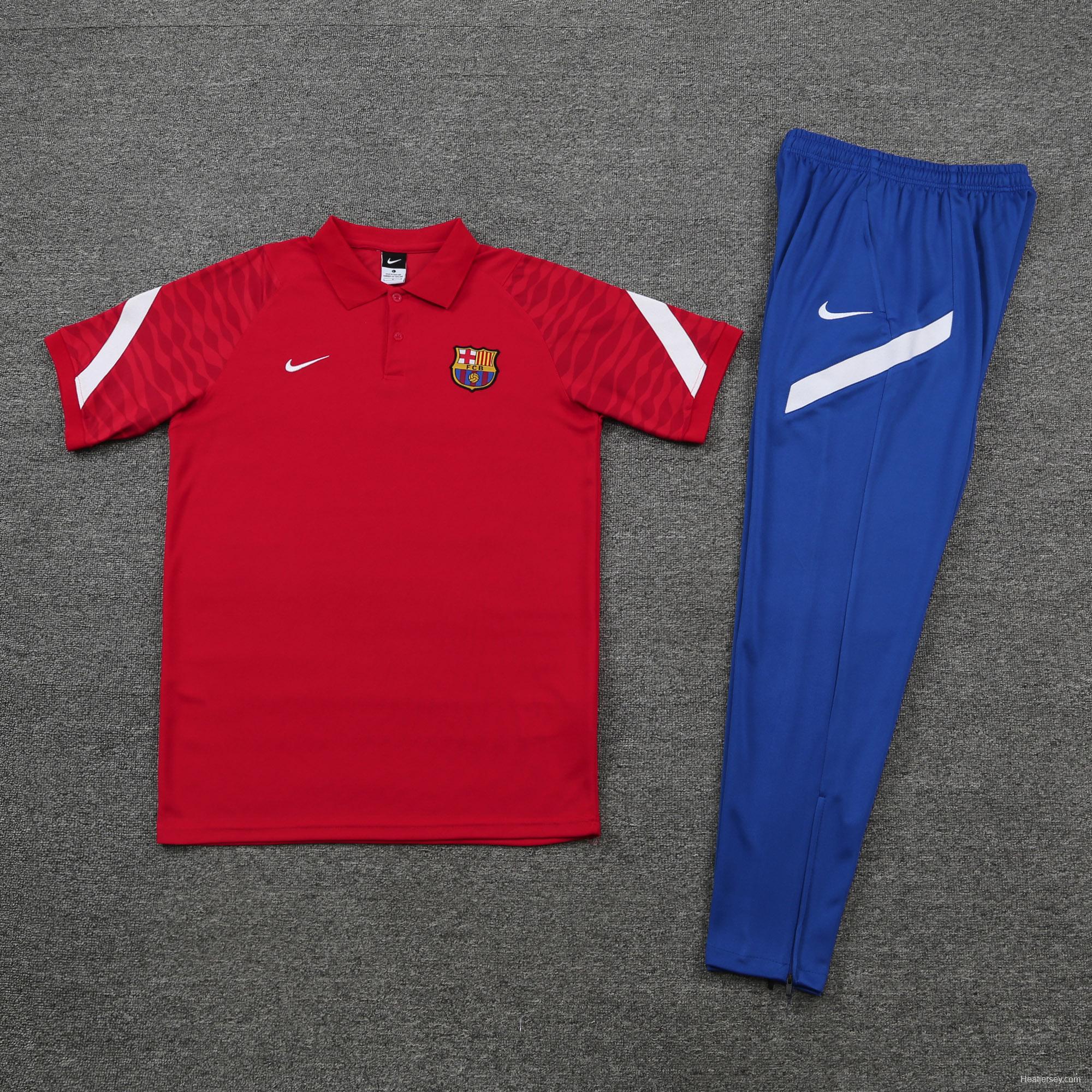 Barcelona POLO kit red blue (not supported to be sold separately)