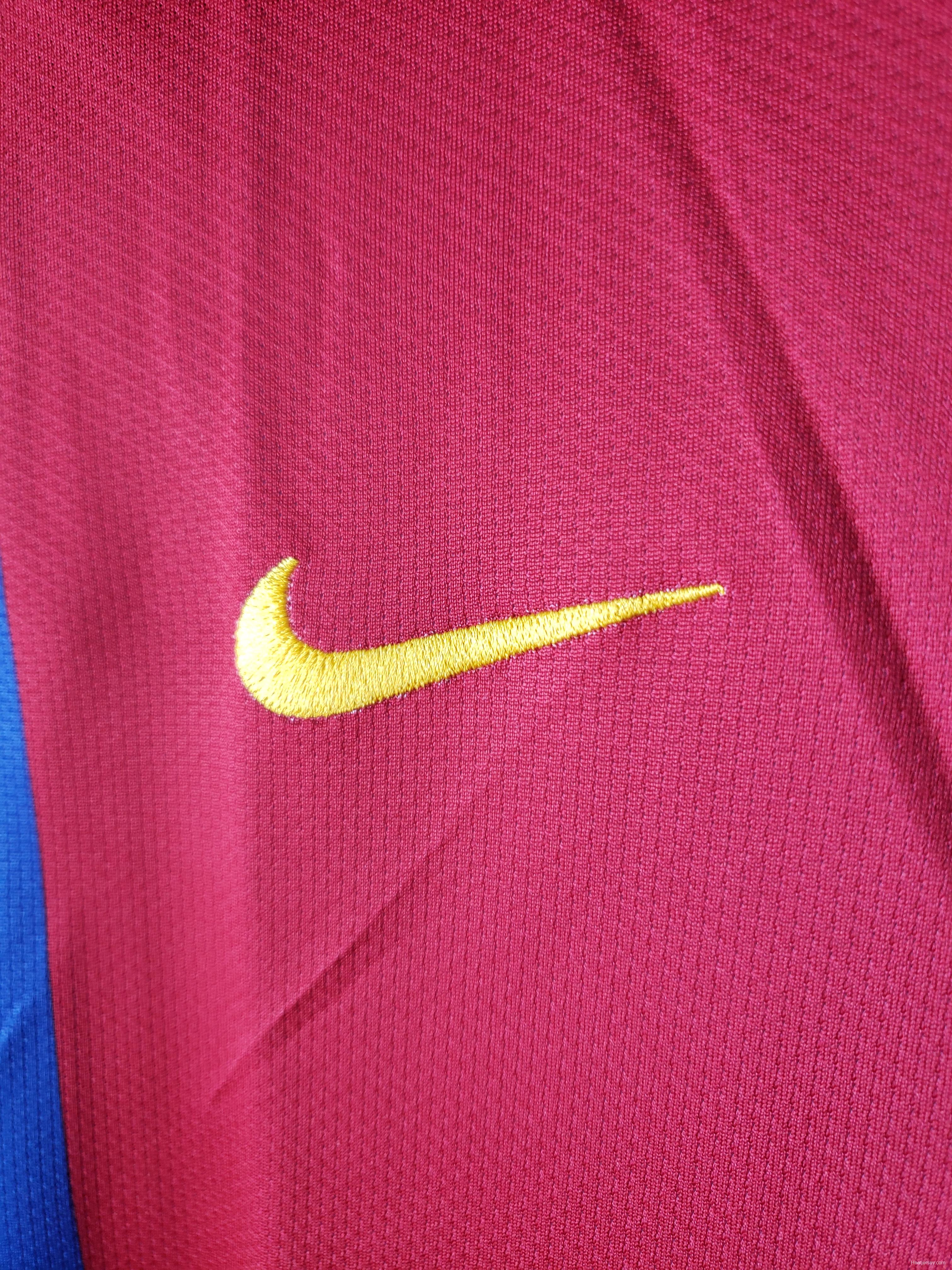 Retro 07/08 Barcelona home Soccer Jersey