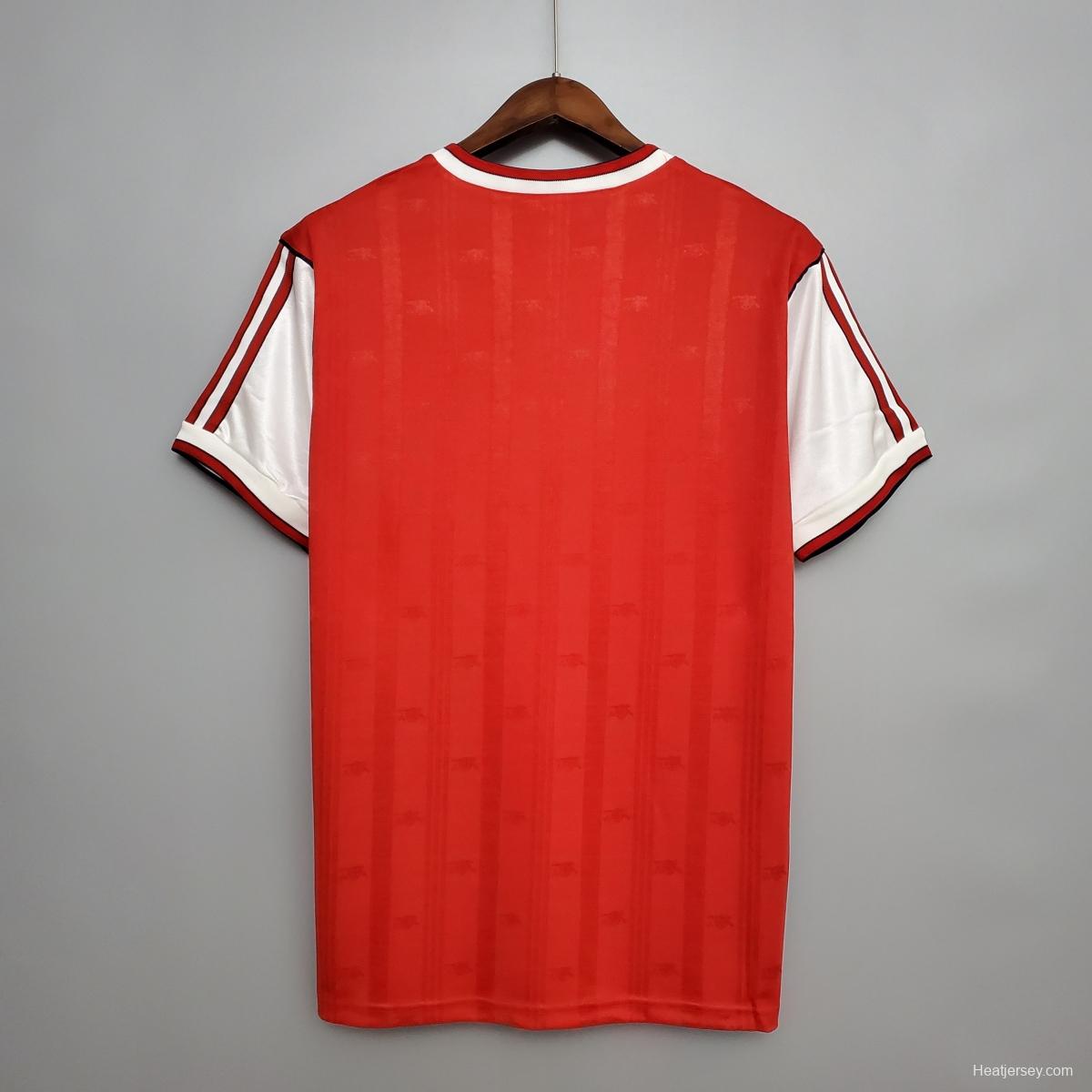 Retro 88/89 Arsenal home Soccer Jersey