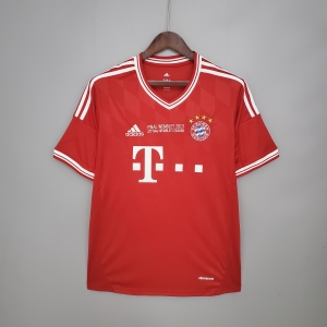 Retro Bayern Munich 12/13 Champions League home Soccer Jersey