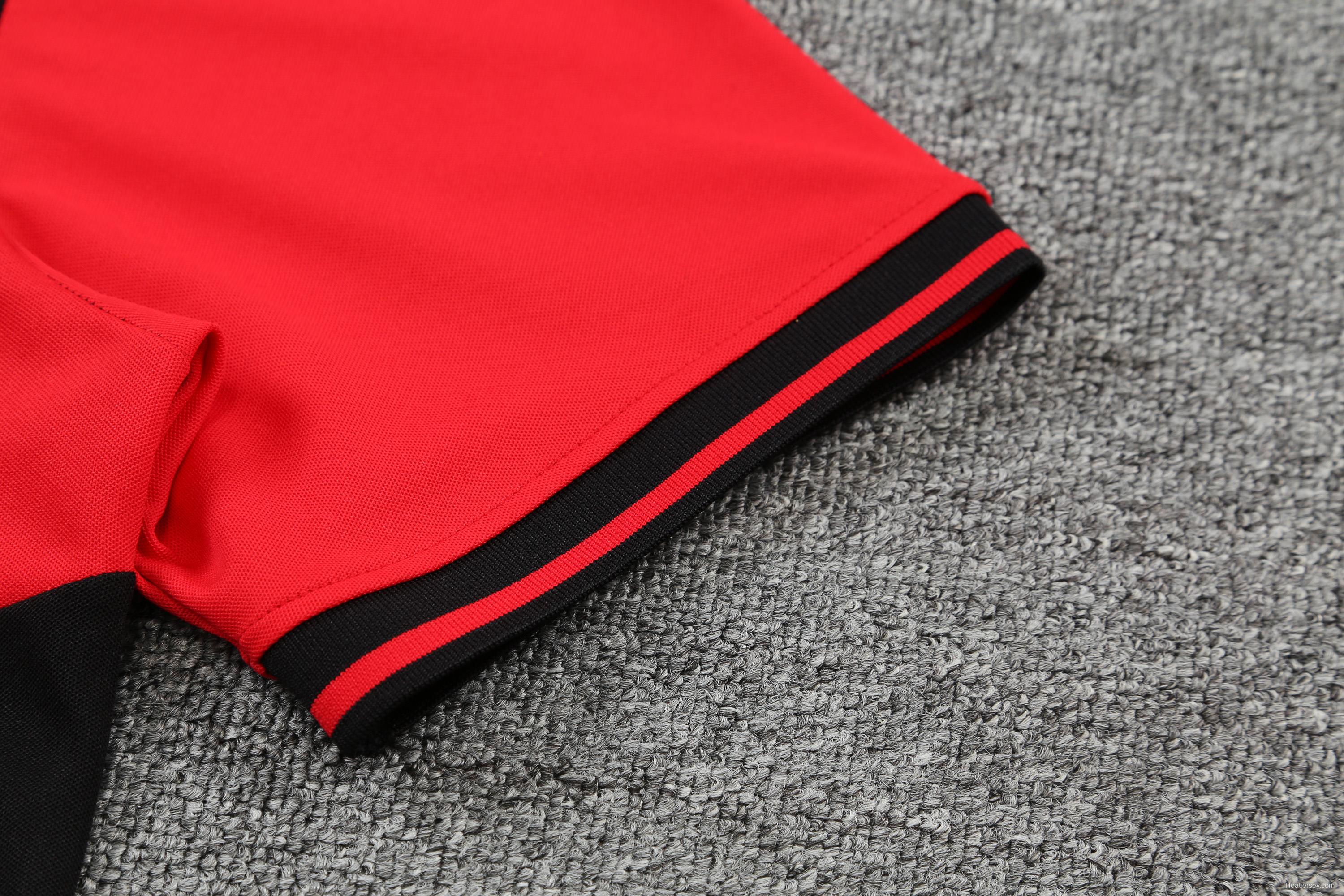 A.C. Milan POLO kit Black and Red(not supported to be sold separately)