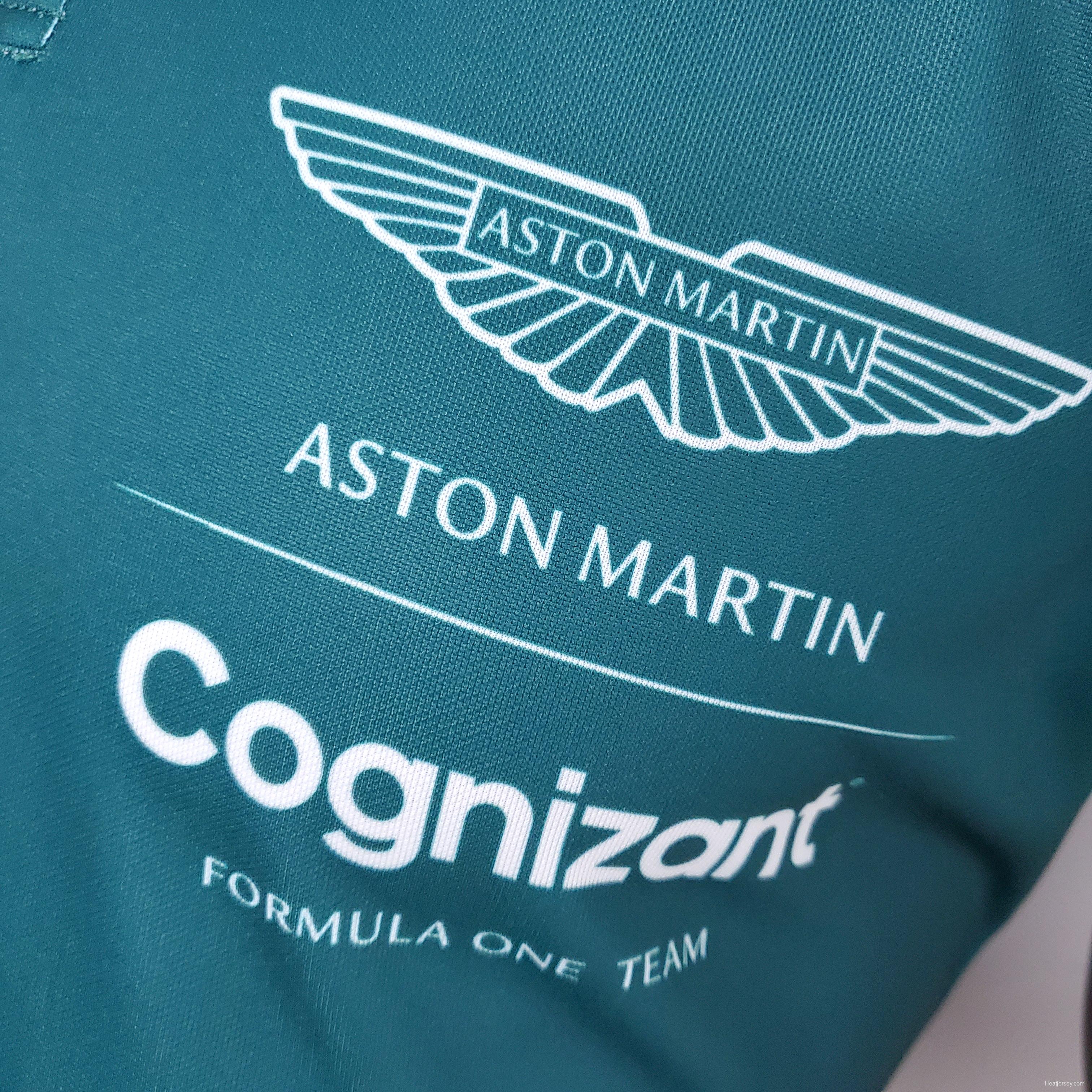 F1 Formula One 2022 Aston Martin Polo Green S-5XL