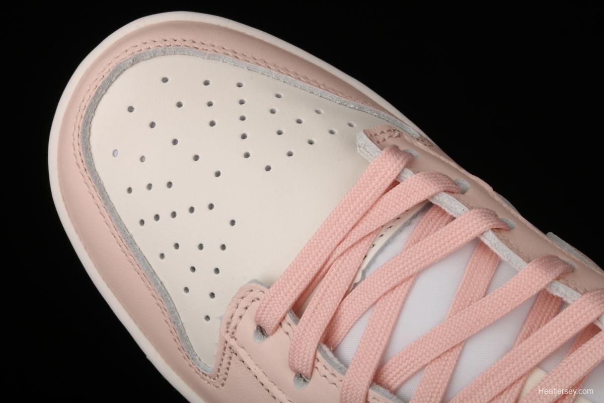 NIKE SB DUNK Low Orange Pearl Slam Dunk Series Cherry Blossom Pink Pearl low-side leisure sports skateboard shoes DD1503-102