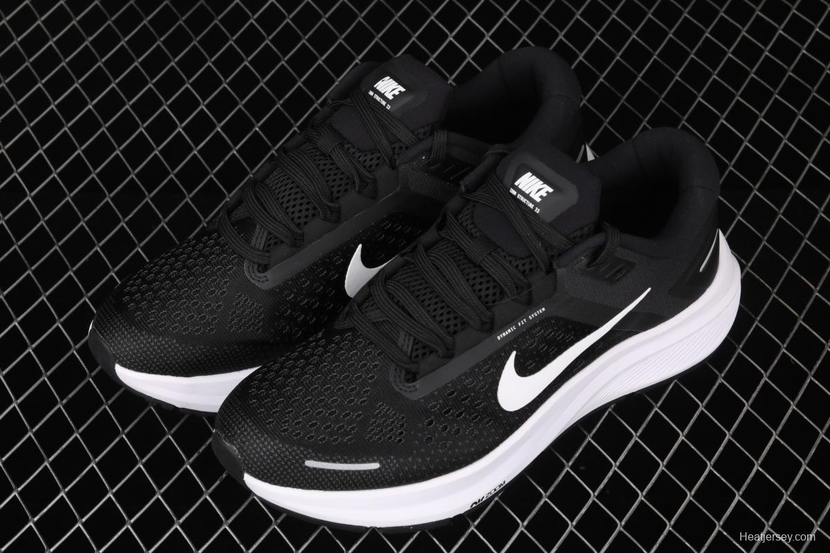 NIKE Air Zoom Structure 23 structure series mesh wire drawing breathable running shoes CZ6721-001