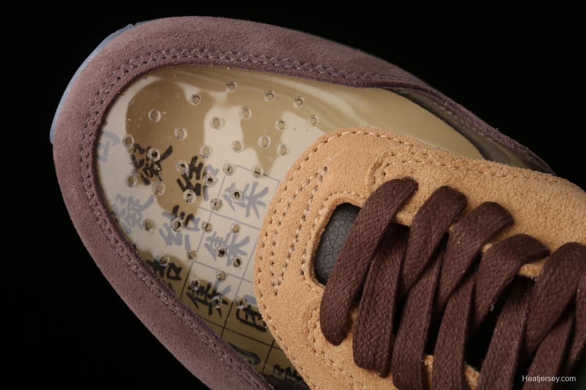 Clot x NIKE Air Max 1 Tea Leaf Brown joint style retro casual running shoes DD1870-200