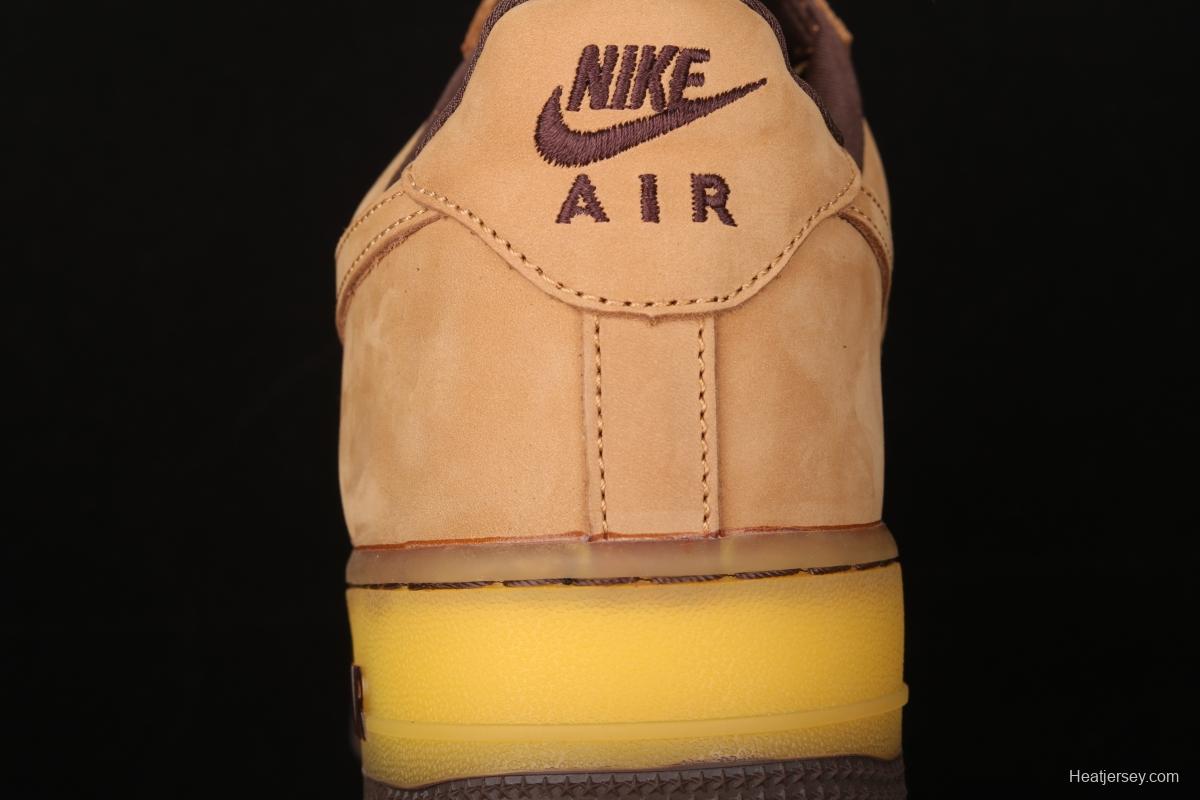 NIKE Air Force 1 Low Retro SP Wheat Mocha Mocha wheat low-top casual board shoes DC7504-700