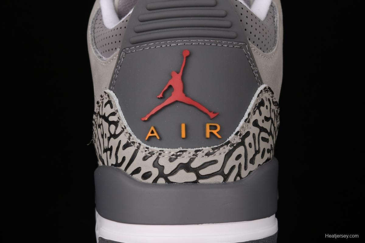 Air Jordan 3 Cool Grey AJ3 Joe 3 Wolf CT8532-012