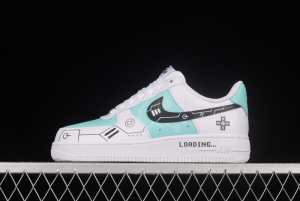 NIKE Air Force 1'07 Low PS5 Video Game Theme Low Top Sports Casual Sneakers DD8959-103