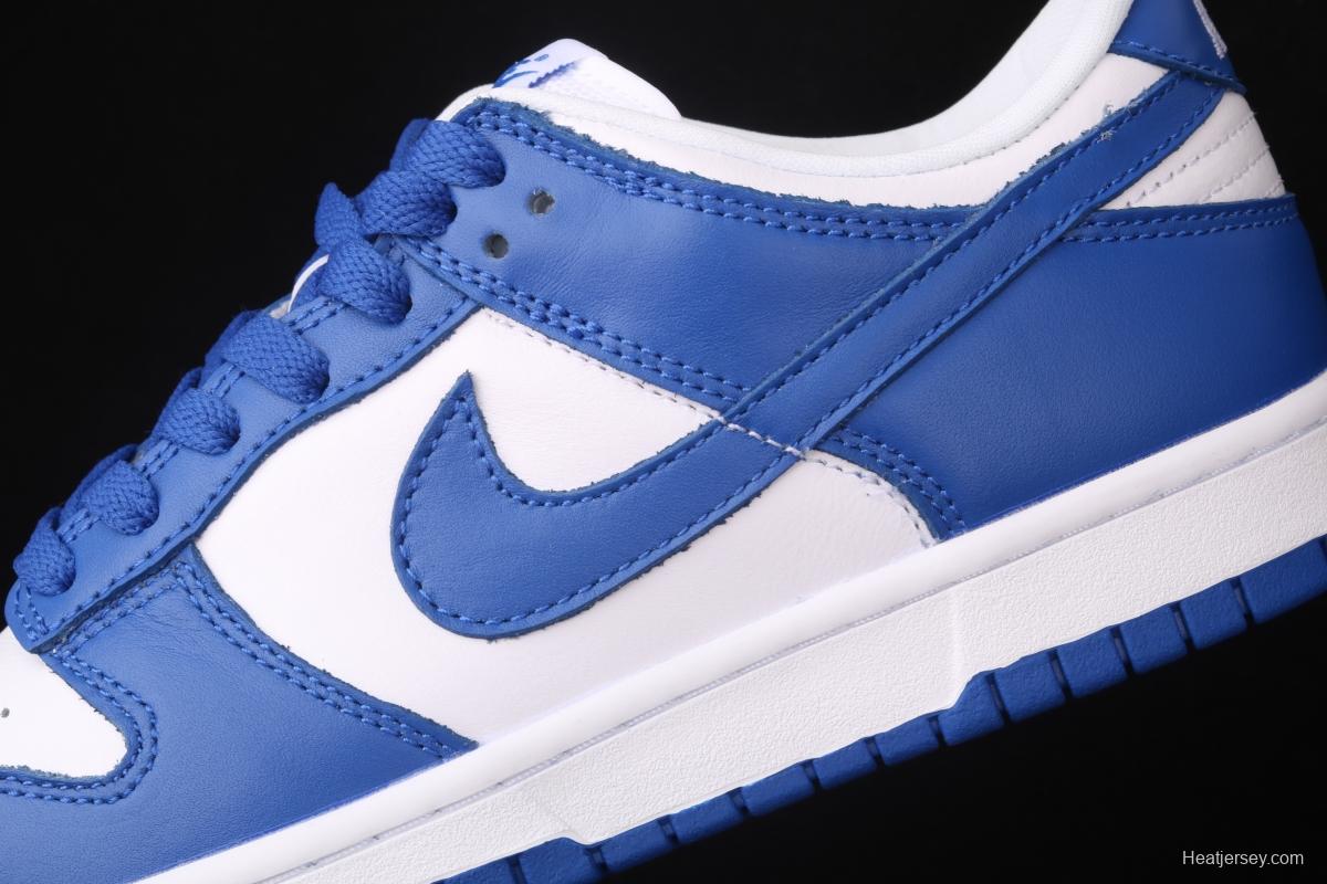 NIKE SB DUNK Low NCAA 35th Anniversary White Blue first year Color matching Skateboard shoes CU1726-100