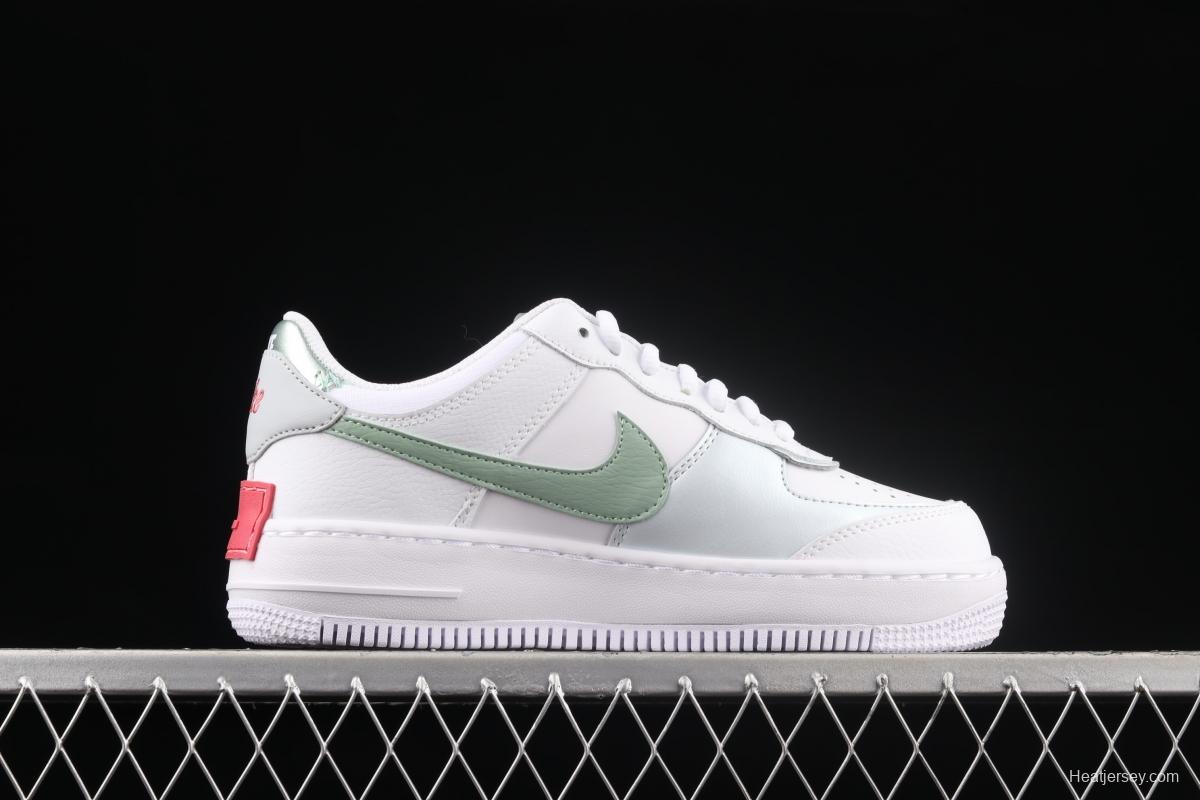 NIKE Air Force 1 ShAdidasow light weight heightened low-top board shoes CI0919-112,