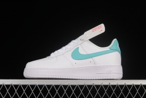 NIKE Air Force 1'07 Low White Green Low Casual Sneakers DD8959-101