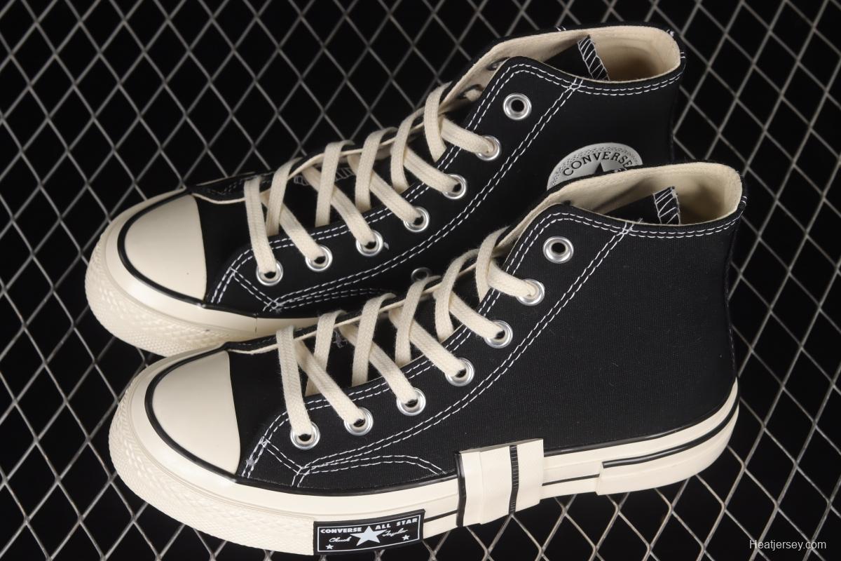 Converse 1970s x Rubber Patchwork latest rubber deconstruction series high-top sneakers AO2113C