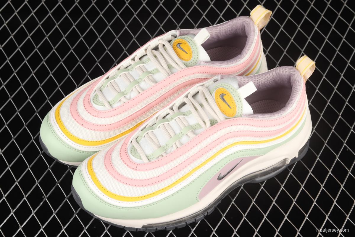 NIKE Air Max97 Pastel Macaron soft powder retro air cushion running shoes DH1594-001