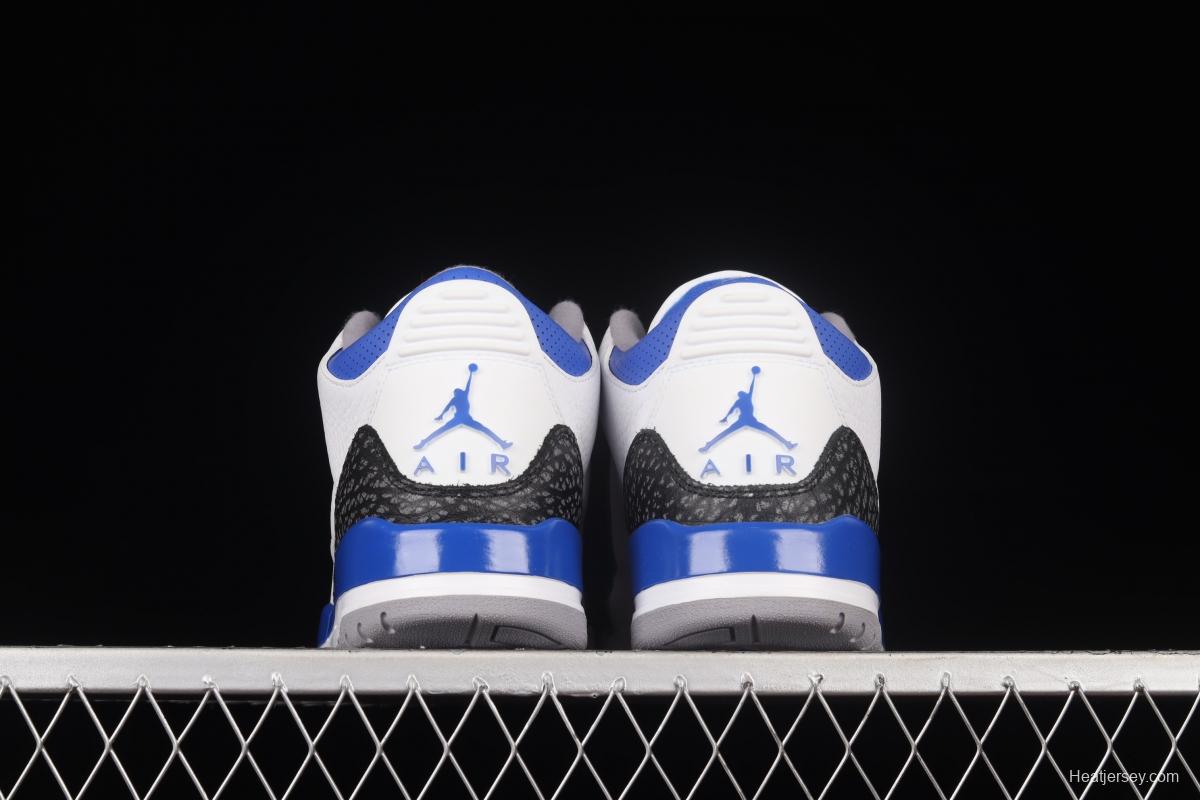 Air Jordan 3 Racer Blue AJ3 Joe 3 Racing Blue CT8532-145