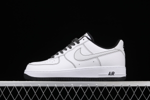 NIKE Air Force 1 Low white gray low-top casual board shoes CN2896-104