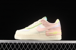 NIKE Air Force 1 ShAdidasow light weight heightened low-top 100-board shoes CI0919-700