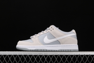 NIKE SB DUNK Low Trd joint style Arctic fox head layer trend leisure skateboard shoes AR0778-110,