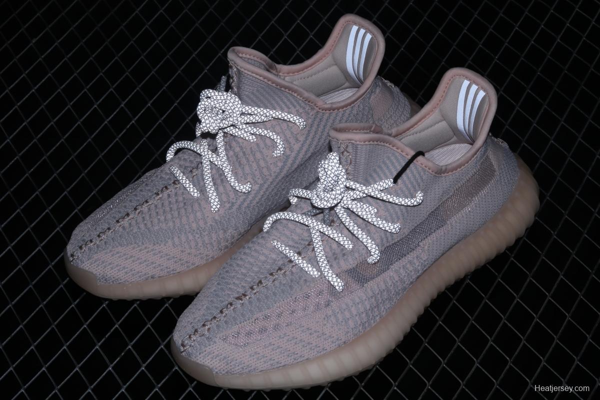 Adidas Yeezy 350 Boost V2 Synth FV5578 Darth Coconut 350 second generation silver powder hollowed out angel BASF Boost original