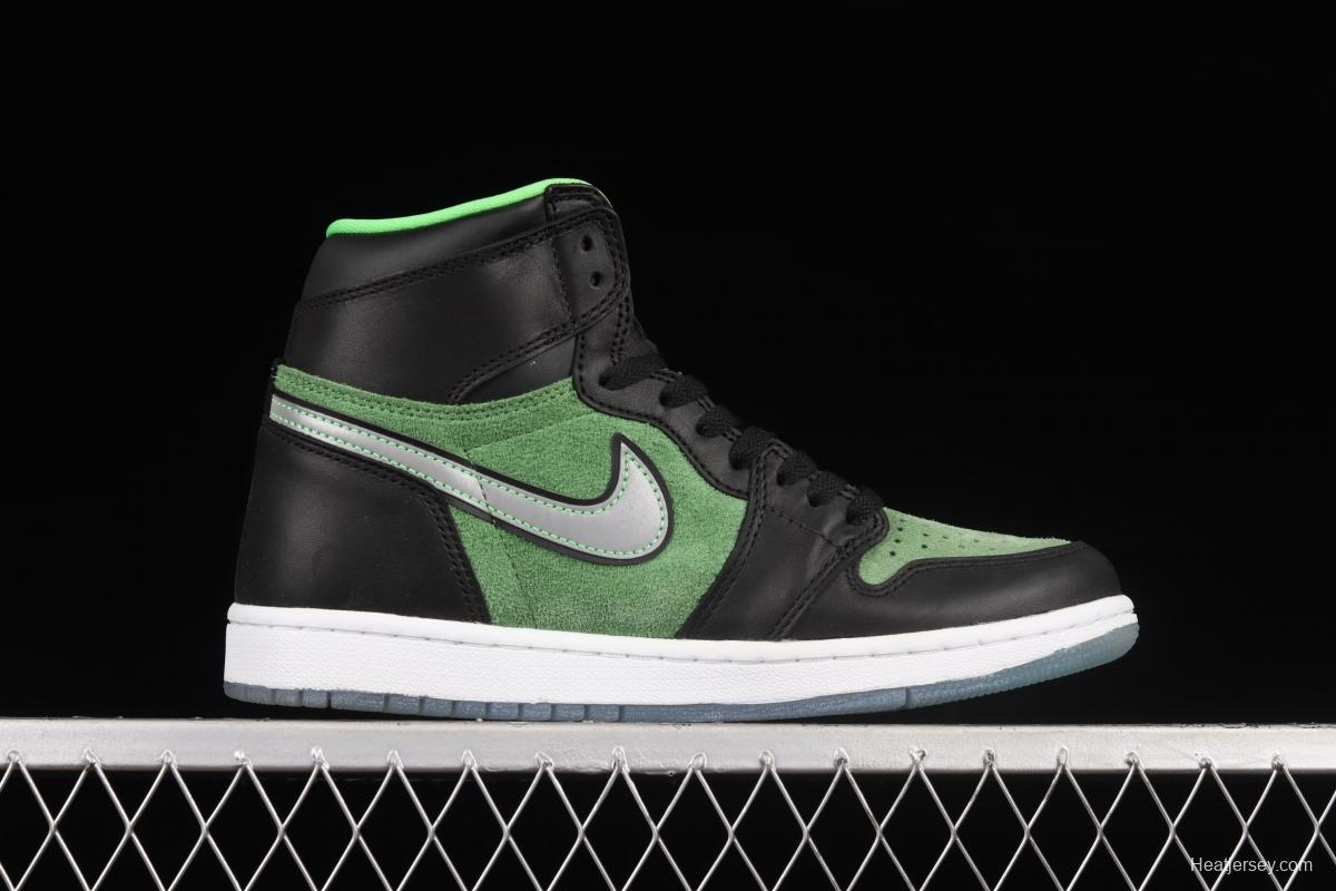 Air Jordan 1 High Zoom Rage Green dark green CK6637-002