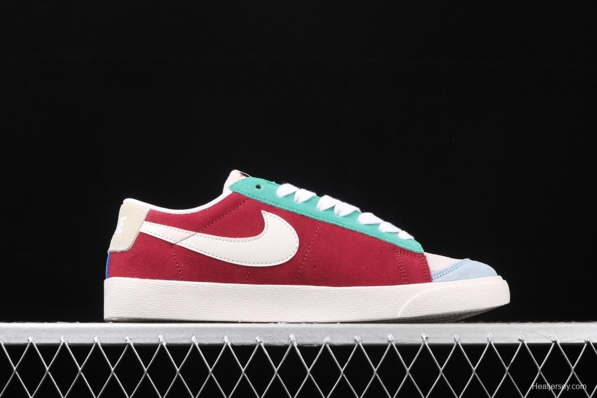 NIKE Blazer Low QS HH Trail Blazers low-top casual board shoes BQ1167-008