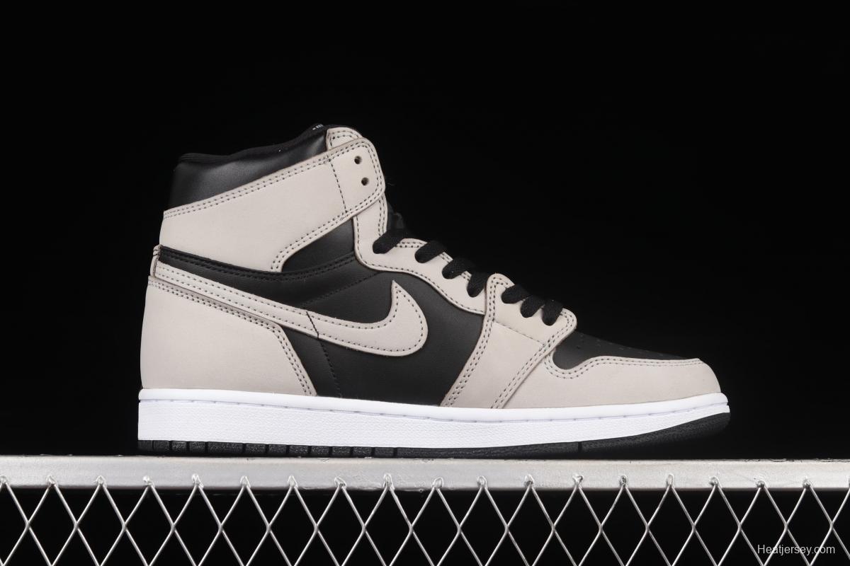 Air Jordan 1 High Gao Bang Gray Panda 555088-035