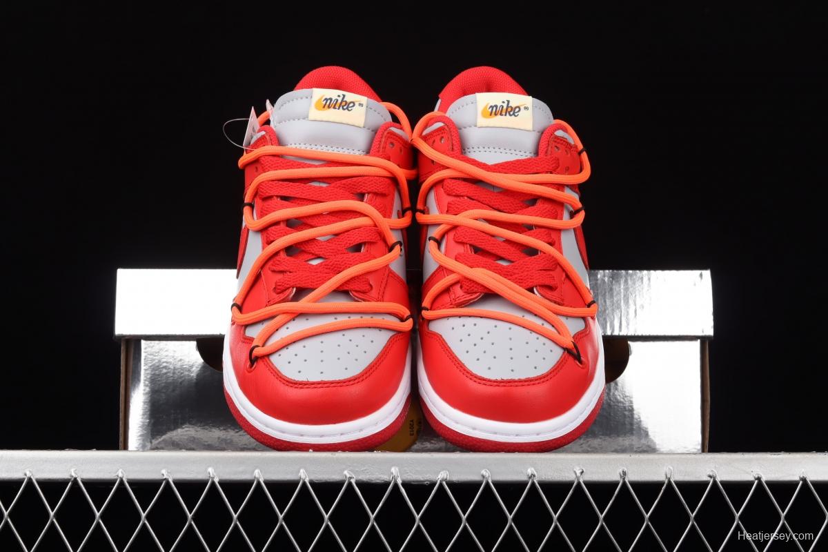 OFF-White x Futura x DUNK OW joint name board shoes CT0856-600