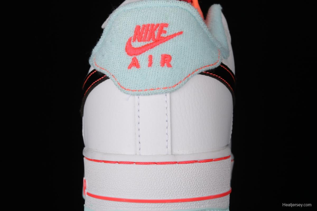 NIKE Air Force 11607 LV8 GS White/Black-Flash South Coast new color low-top casual board shoes DD7709-100