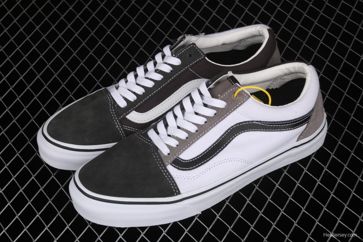 Vans Old Skool Vance black, white and gray color low-side vulcanized canvas casual shoes VN0A4BVAK10