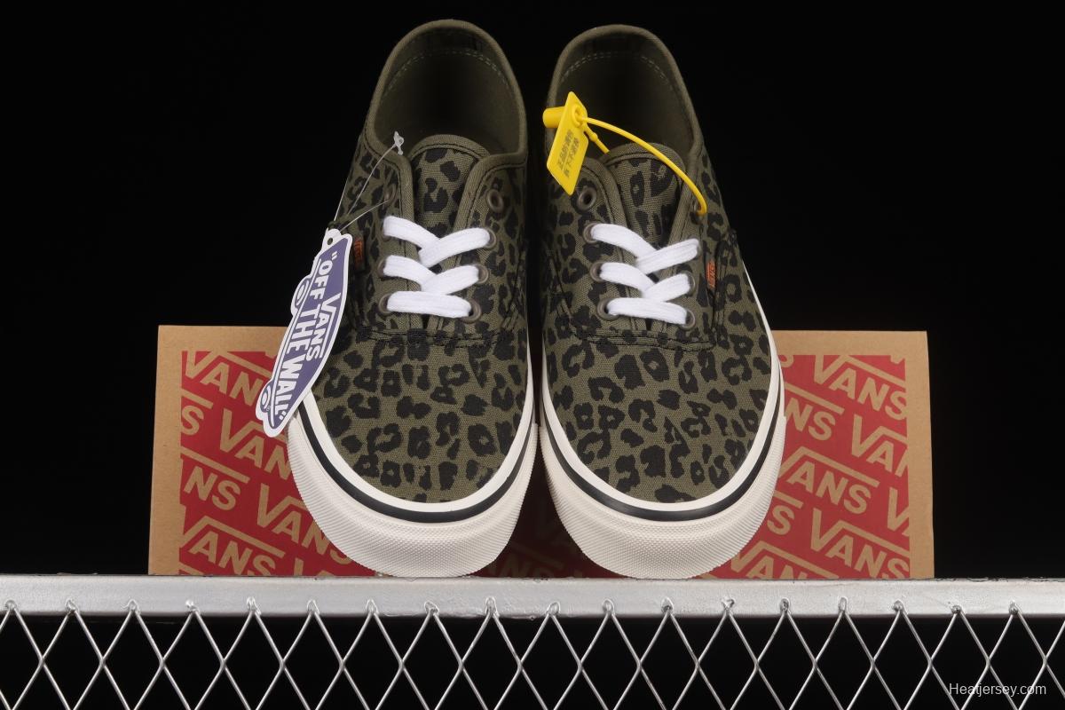 Vans Style 36 Anaheim green leopard low-top sneakers VN0A54F29GT