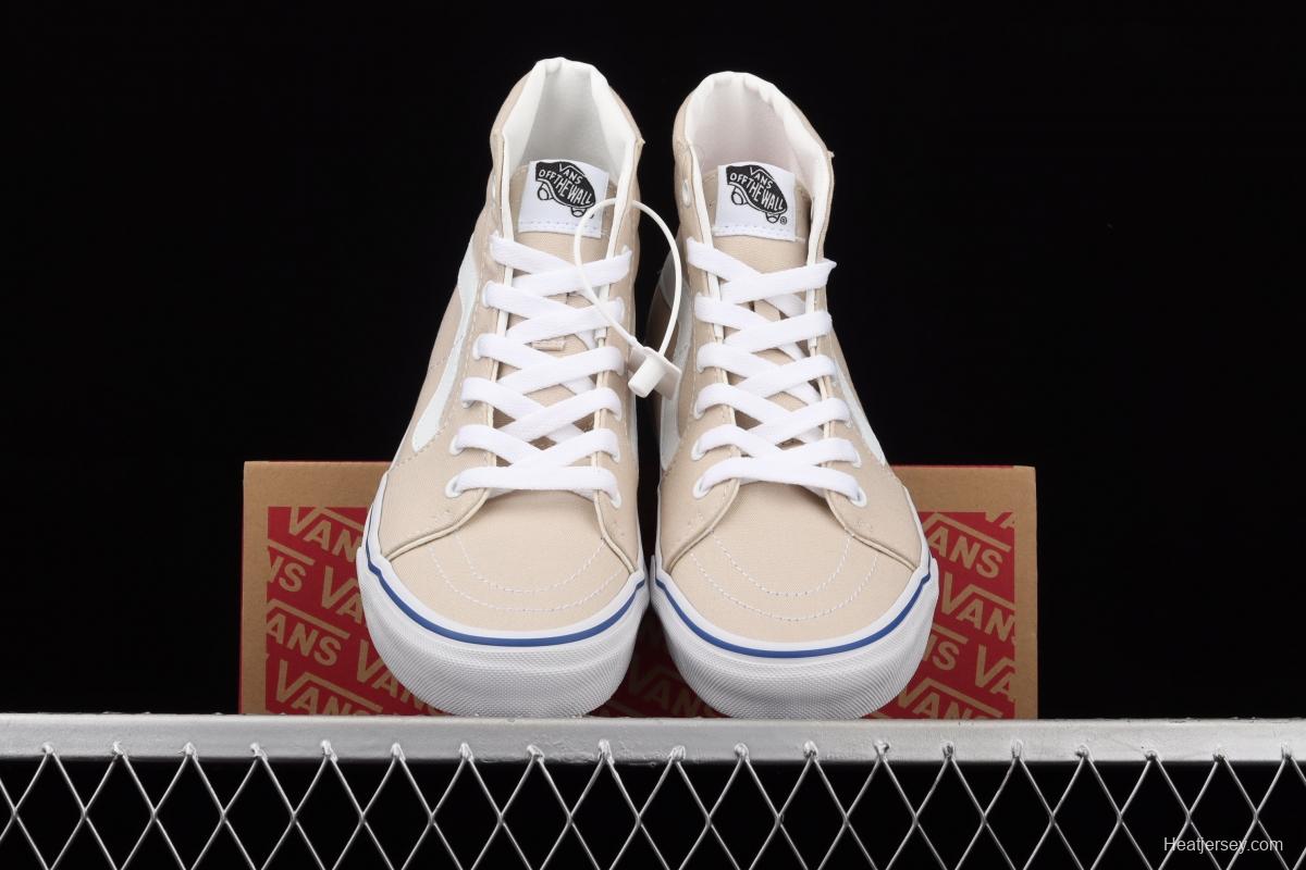 Vans Sk8-Hi Authentic beige canvas high upper shoes VN0A4RWY2WT