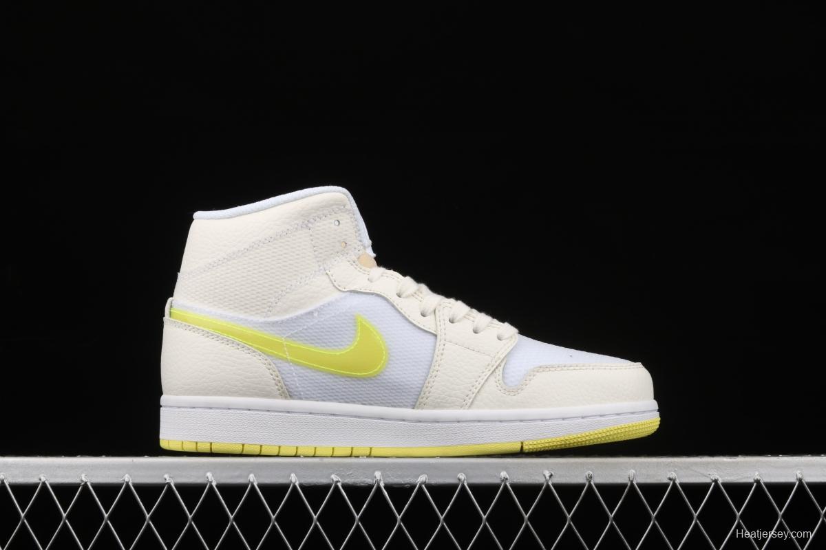 Air Jordan 1 Mid SE Lakers beige DB2822