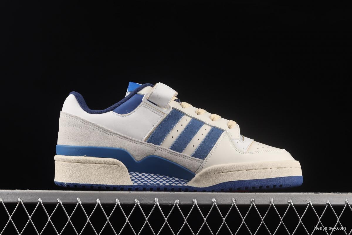 Adidas Forum 84 Low Blue ThreAdidas S23764 popular single classic retro basketball shoes