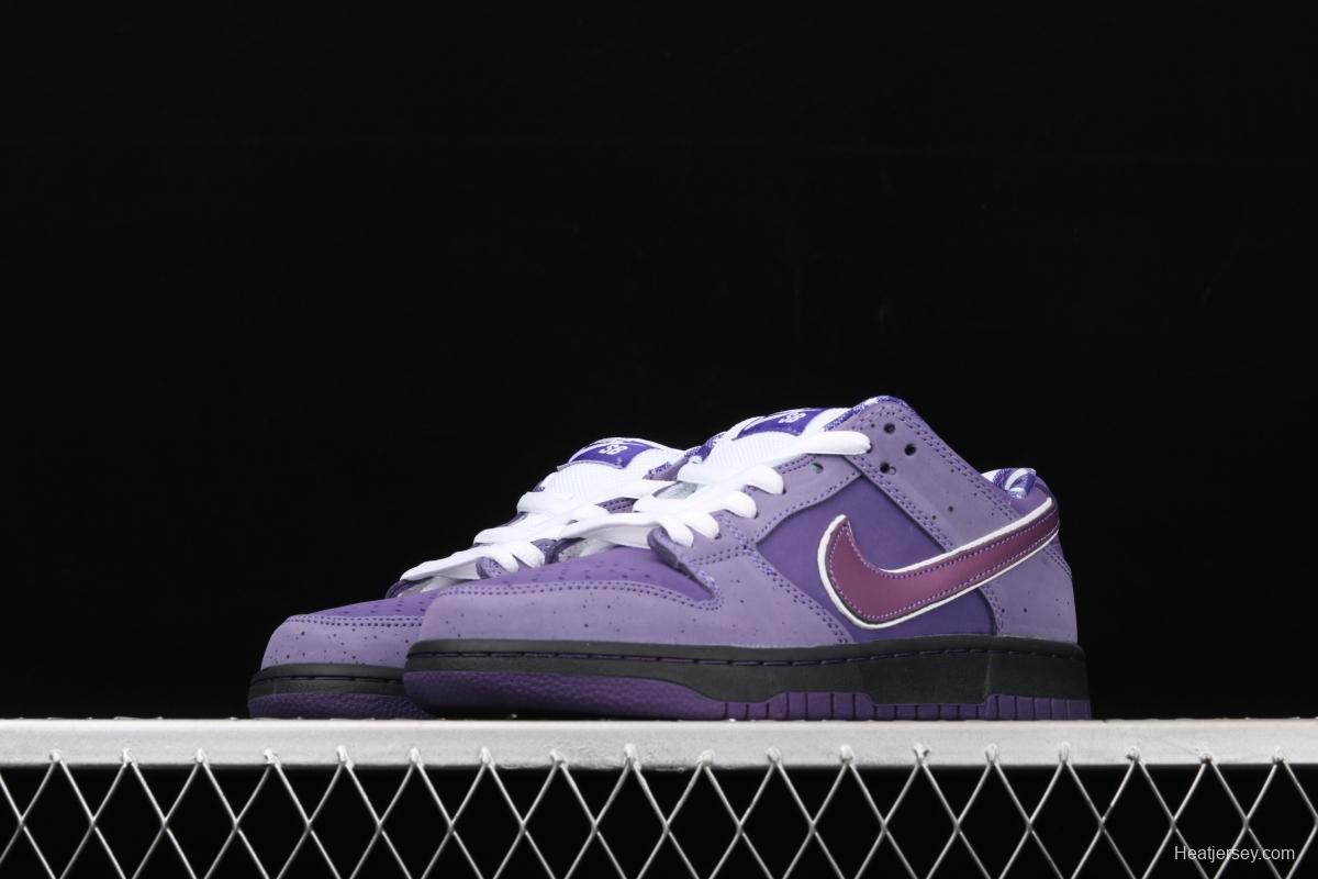 NIKE SB DUNK Low x Concepts co-signed purple lobster low-top shoes BV1310-555