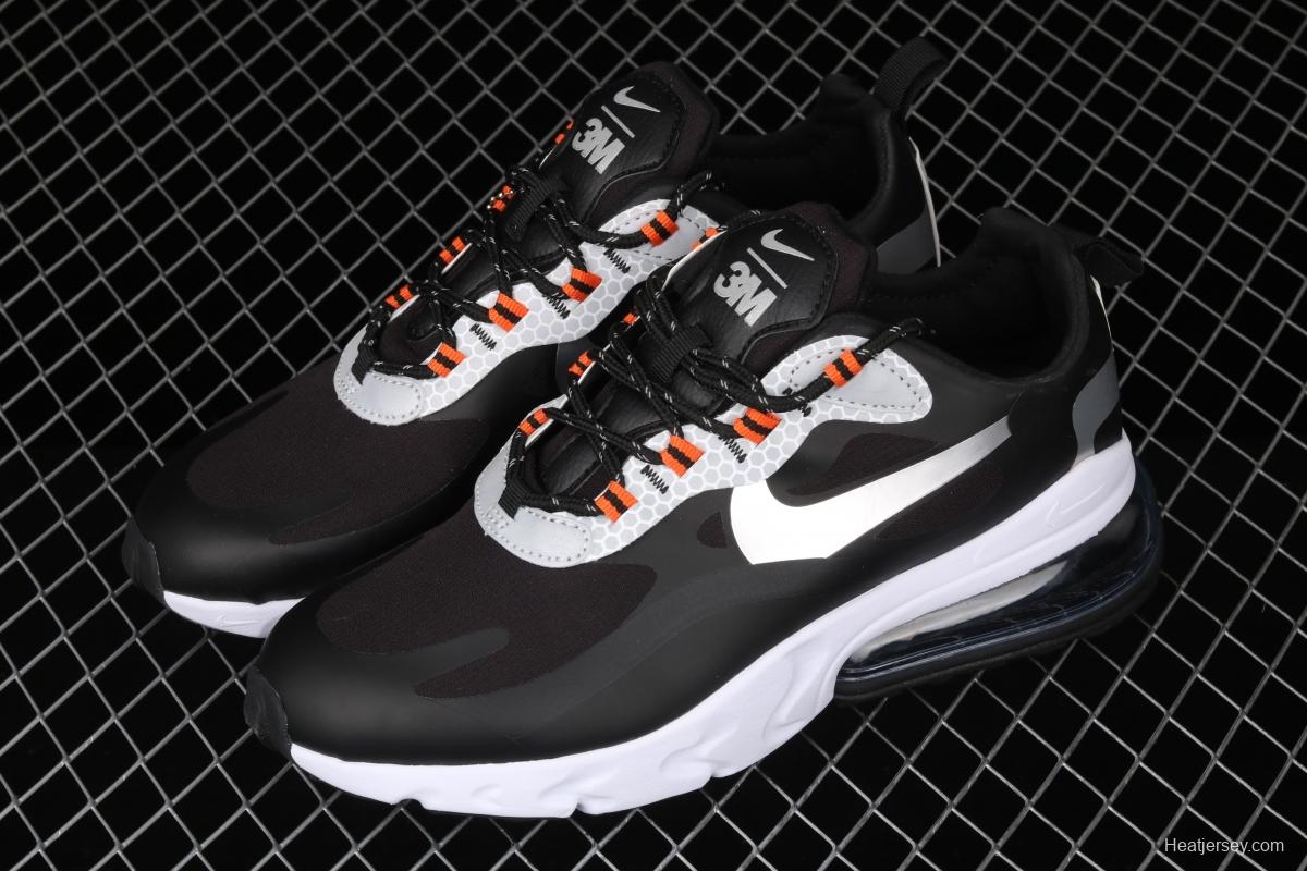 NIKE Air Max 270React new high-frequency mesh hollowing out function half-palm air cushion running shoes CT1834-001