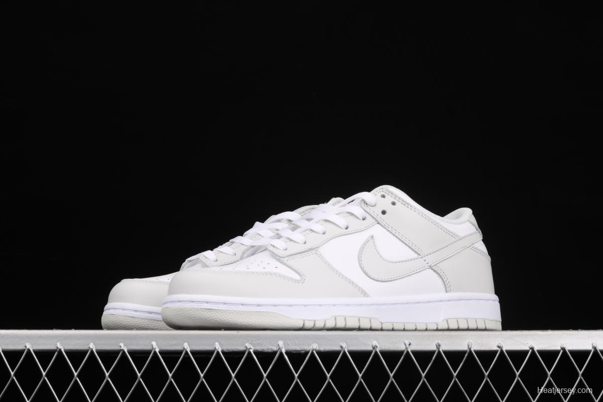 NIKE SB DUNK Low dunk series white light gray color matching low-side leisure sports skateboard shoes DD1503-103