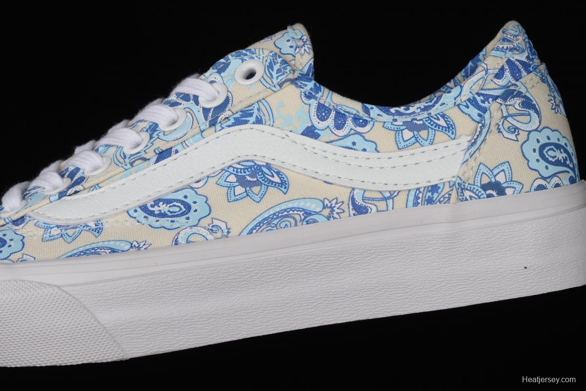 Vans Style 36 Decon SF Blue and White Blue and White Vulcanized canvas Leisure Sports Board shoes VN0A5HFF686