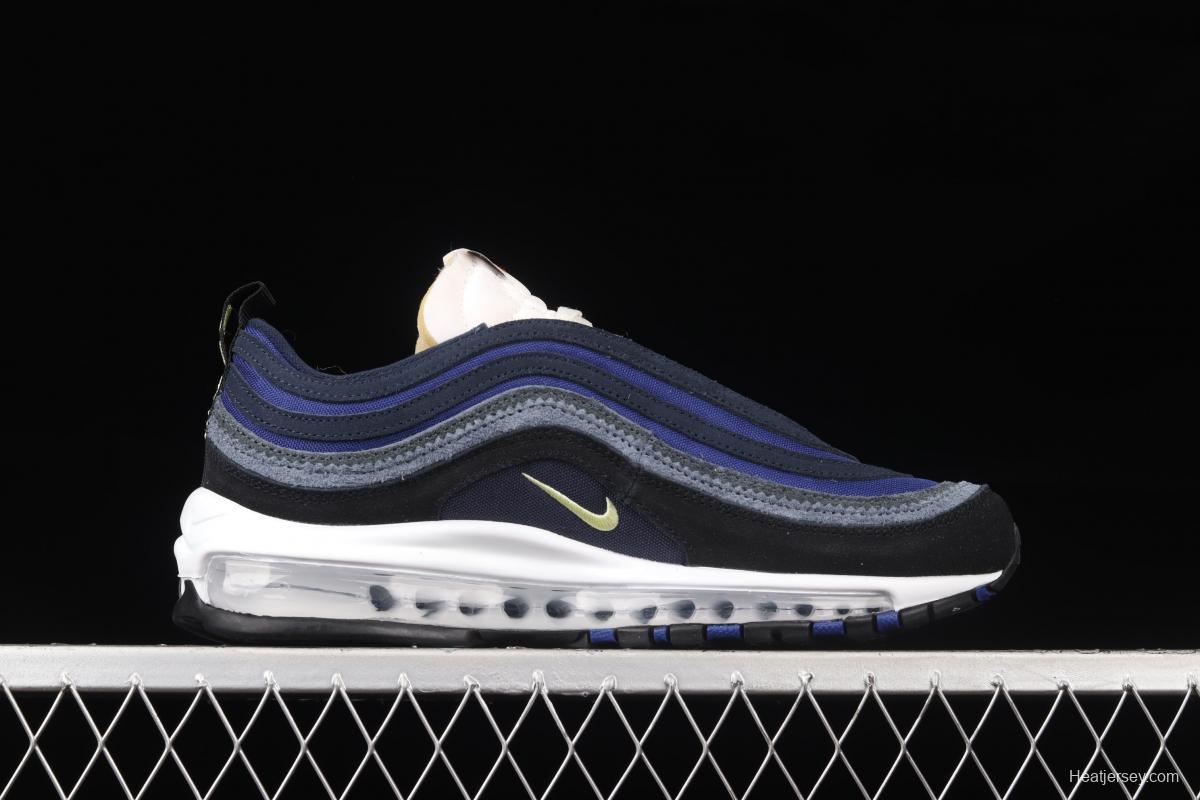 NIKE Air Max 97 dark blue bullet air cushion running shoes DH1085-001