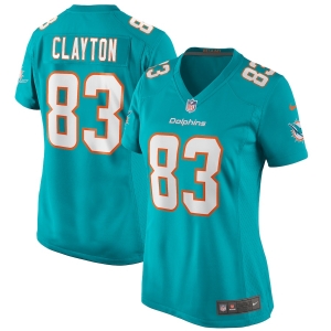 Women's Mark Clayton Aqua Retired Player Limited Team Jersey