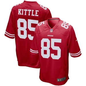 Men's George Kittle Scarlet Player Limited Team Jersey