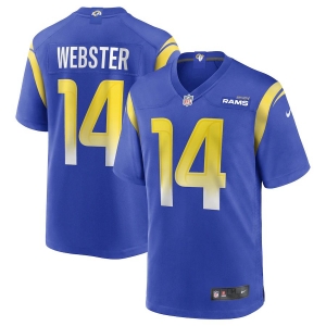 Men's Nsimba Webster Royal Player Limited Team Jersey