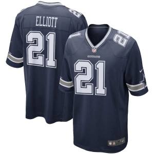 Youth Ezekiel Elliott Navy Player Limited Team Jersey