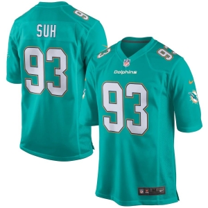 Youth Ndamukong Suh Aqua Player Limited Team Jersey