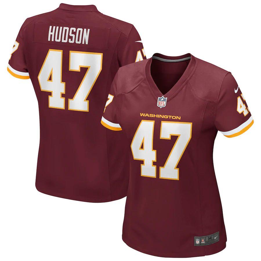 Women's Khaleke Hudson Burgundy Player Limited Team Jersey