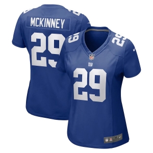 Women's Xavier McKinney Royal Player Limited Team Jersey