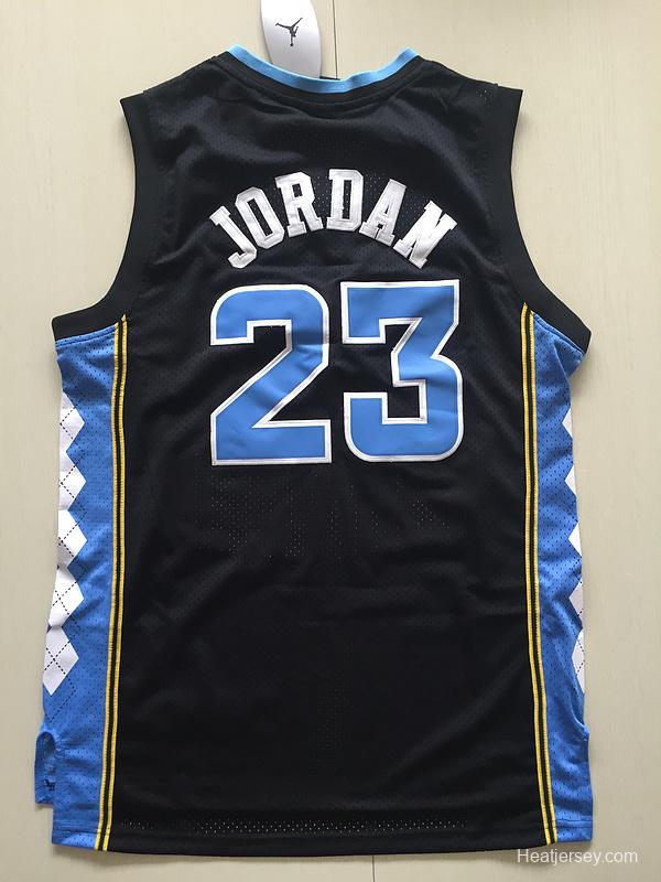 Michael Jordan 23 North Carolina College Basketball Jersey With AJ Logo