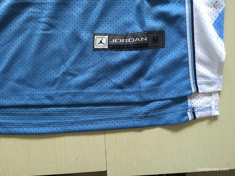 Michael Jordan 23 North Carolina College Basketball Jersey With AJ Logo