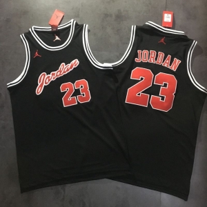 Men's Michael Jordan Black Retro Classic Team Jersey