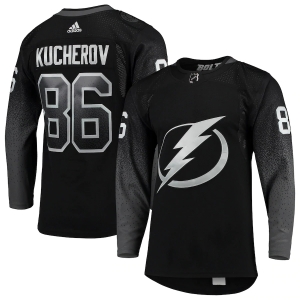 Youth Nikita Kucherov Black Alternate Player Team Jersey