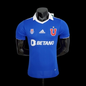 Player Version 22/23 Universidad De Chile Home  Soccer Jersey